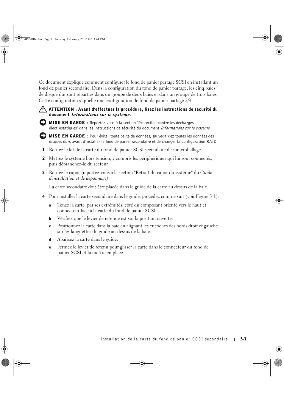 Dell PowerEdge 2650 User Manual | Page 13 / 40