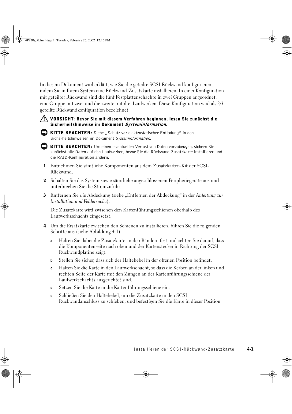 Dell PowerEdge 2650 User Manual | Page 19 / 40