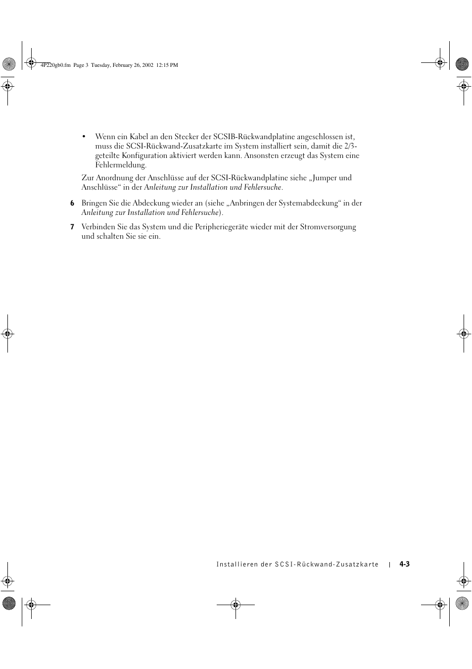 Dell PowerEdge 2650 User Manual | Page 21 / 40