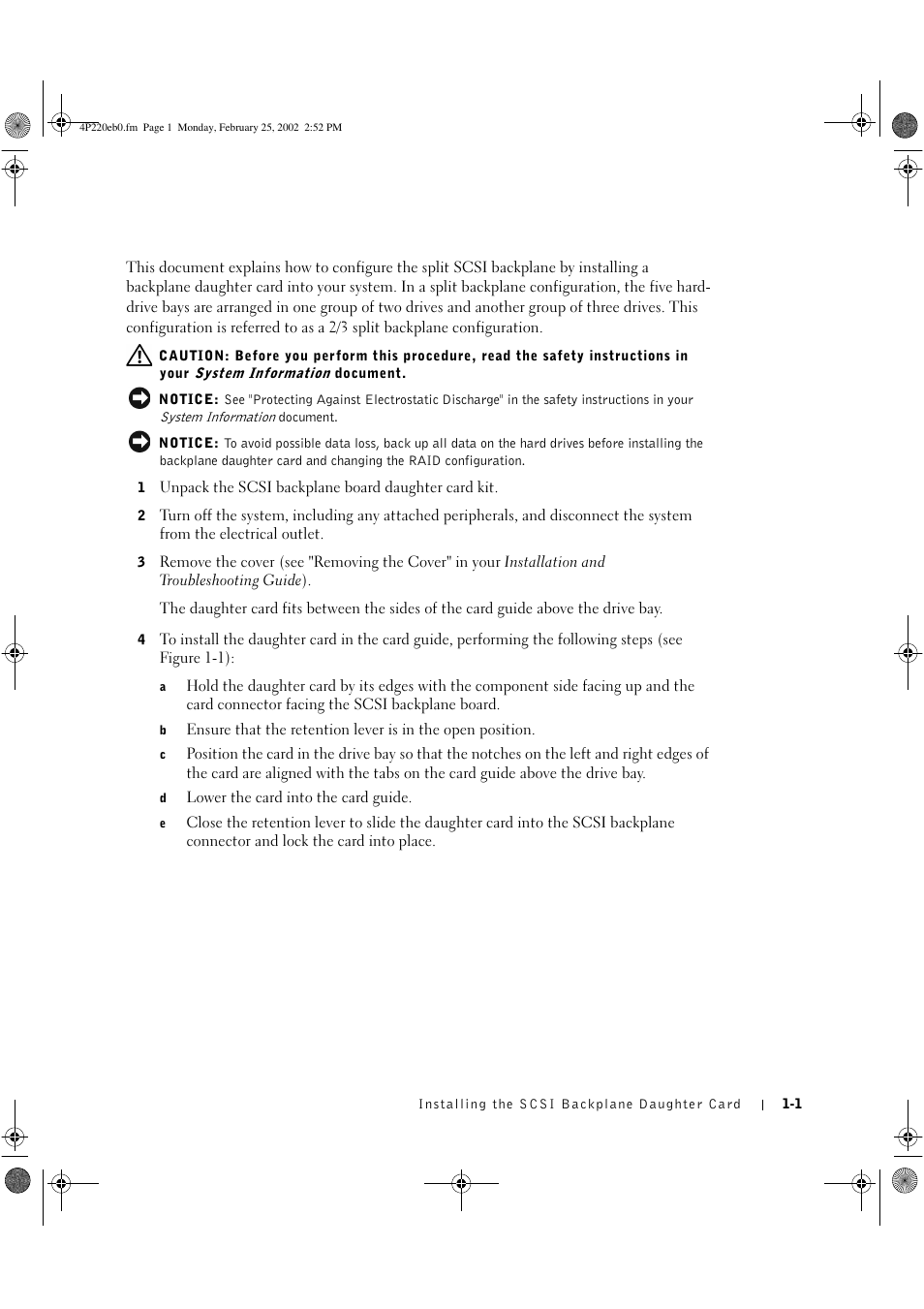 Dell PowerEdge 2650 User Manual | Page 3 / 40