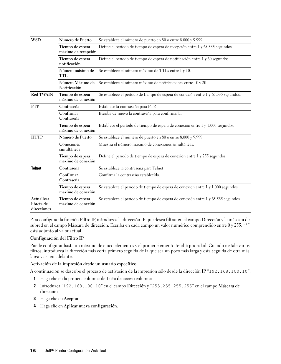 Dell C2665dnf Color Laser Printer User Manual | Page 172 / 614