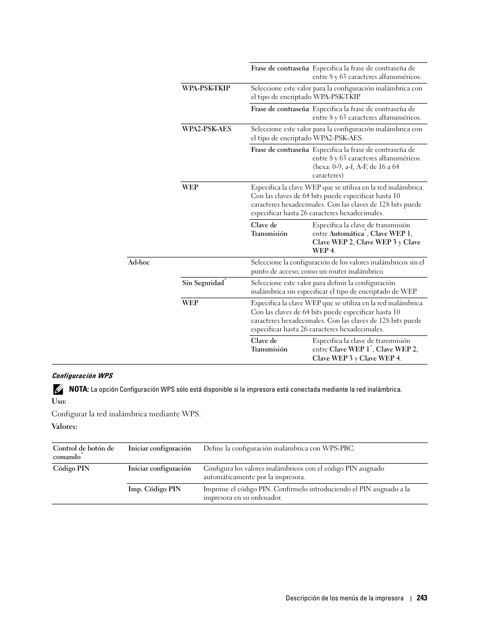 Dell C2665dnf Color Laser Printer User Manual | Page 245 / 614