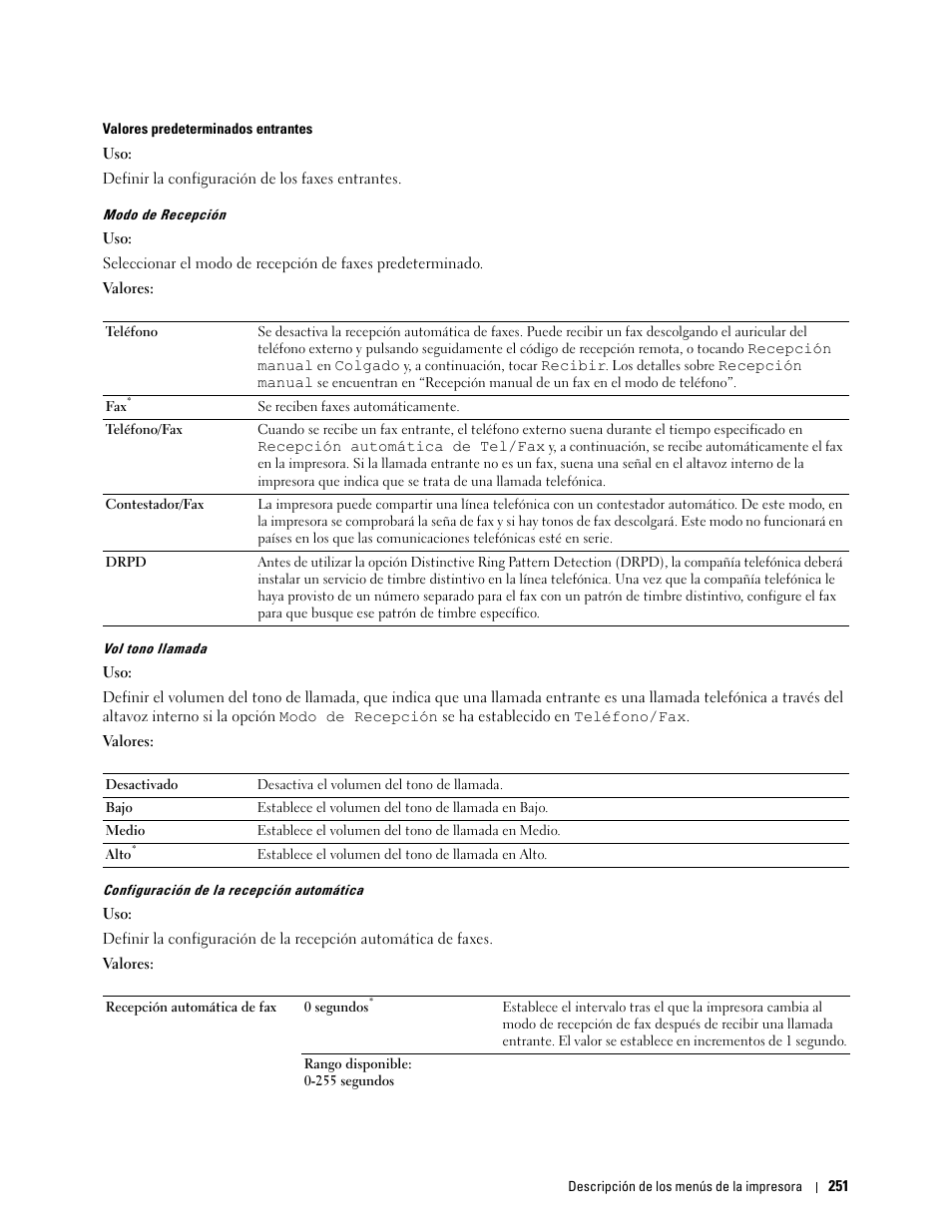 Dell C2665dnf Color Laser Printer User Manual | Page 253 / 614