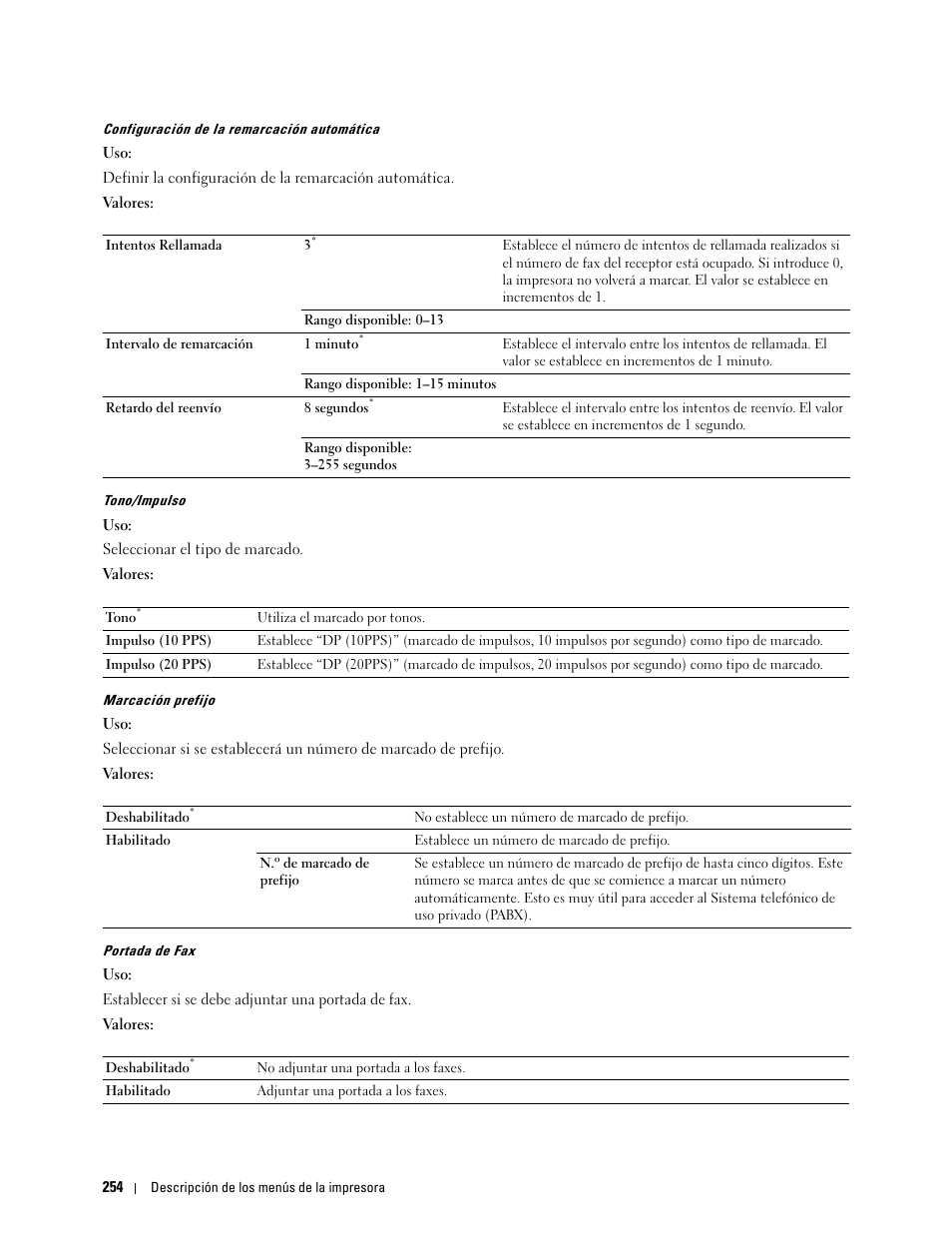 Dell C2665dnf Color Laser Printer User Manual | Page 256 / 614