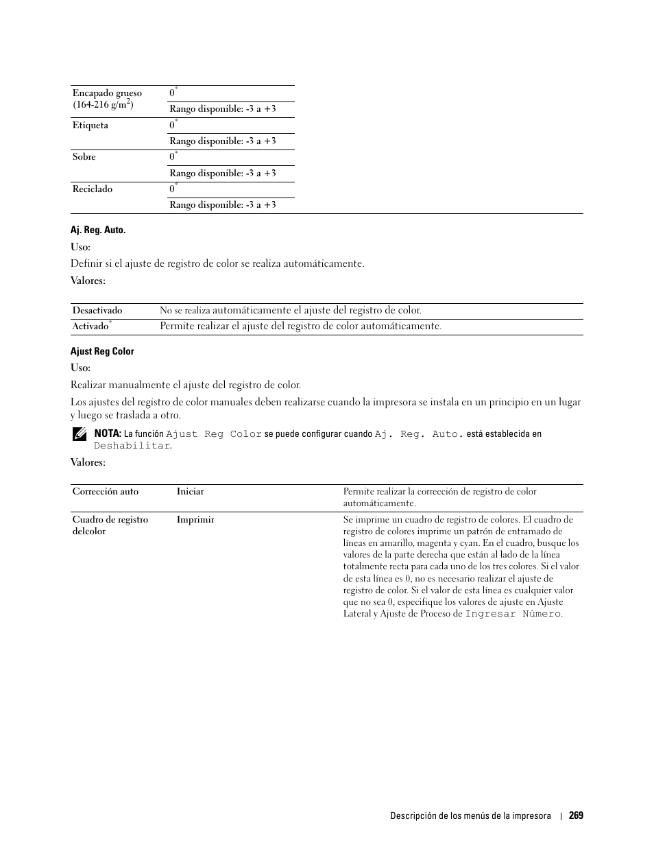 Dell C2665dnf Color Laser Printer User Manual | Page 271 / 614