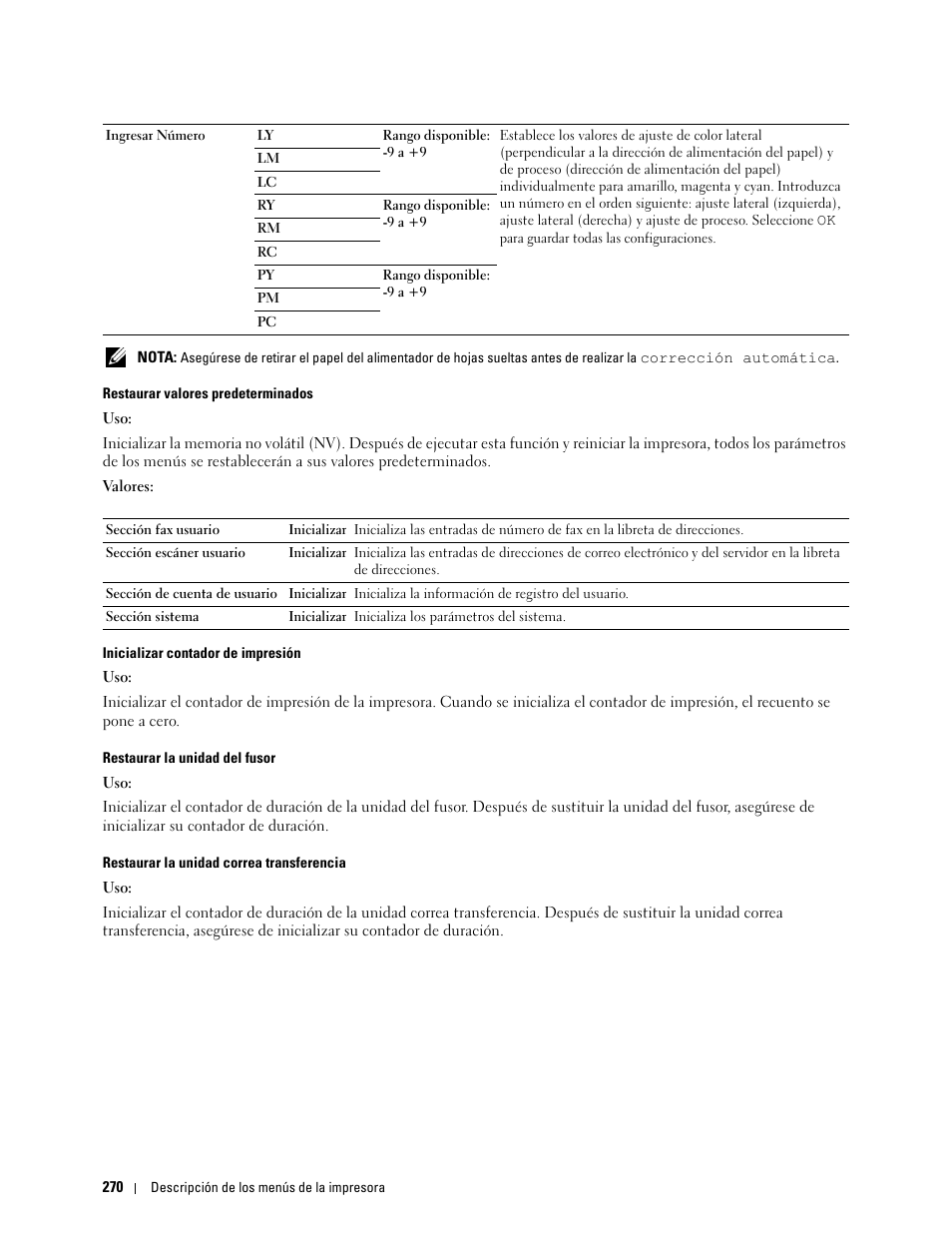 Dell C2665dnf Color Laser Printer User Manual | Page 272 / 614