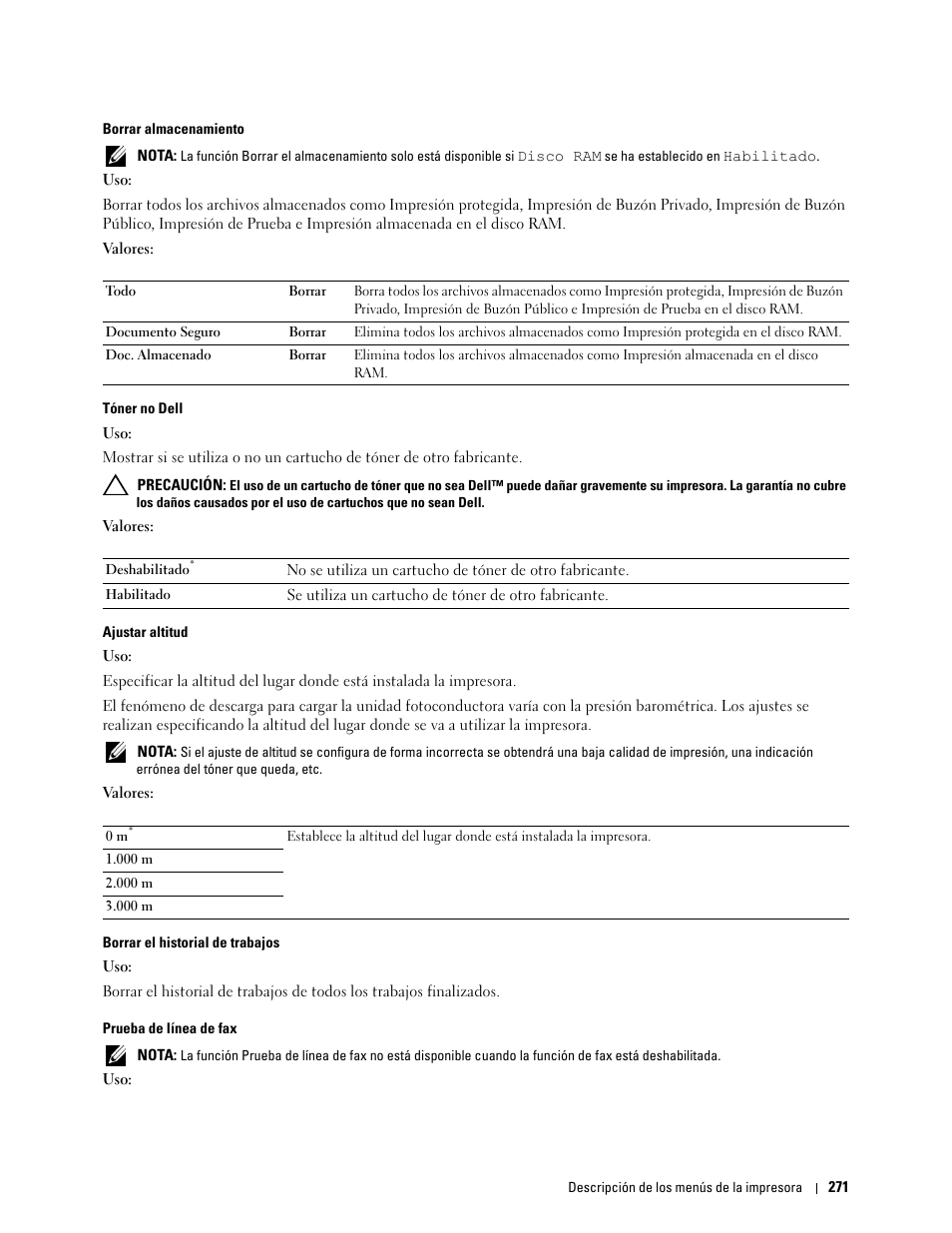 Dell C2665dnf Color Laser Printer User Manual | Page 273 / 614