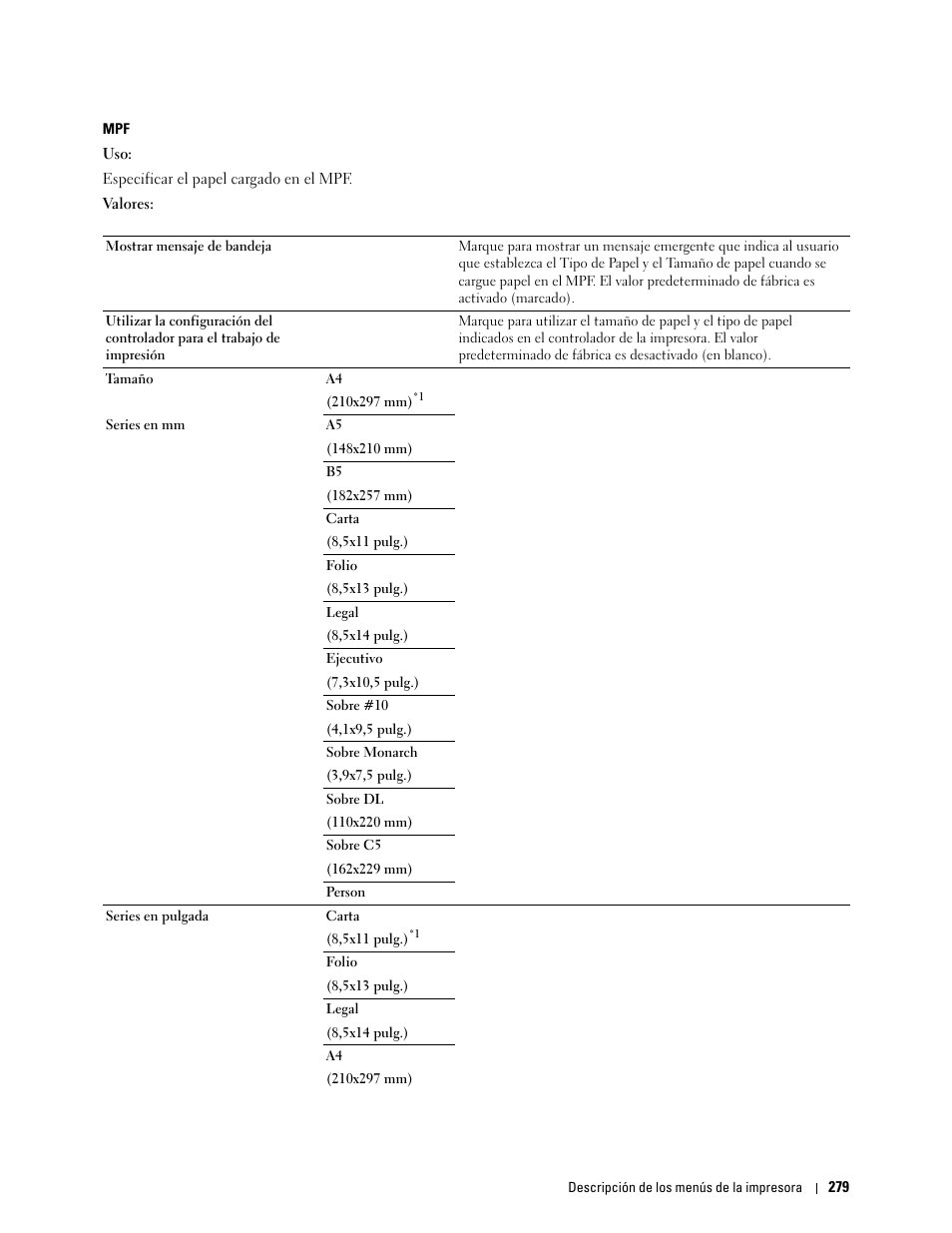 Dell C2665dnf Color Laser Printer User Manual | Page 281 / 614