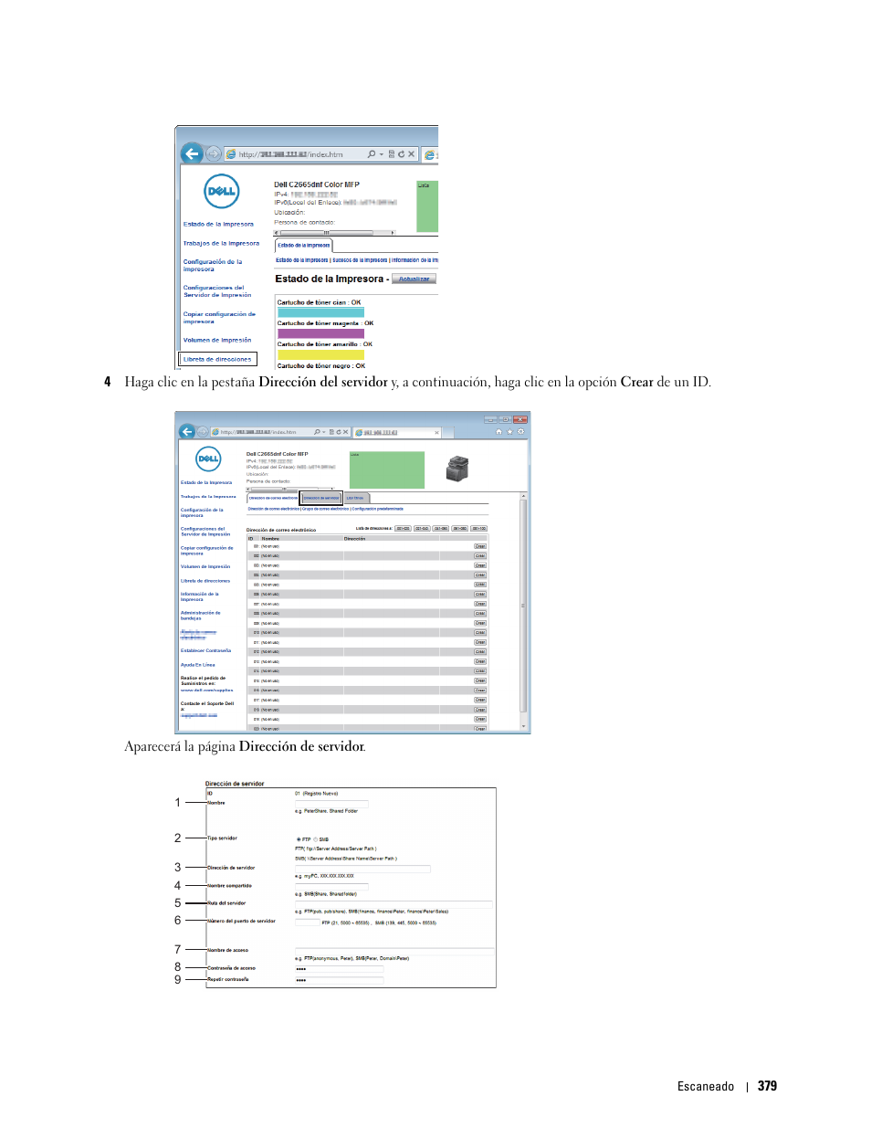 Dell C2665dnf Color Laser Printer User Manual | Page 381 / 614