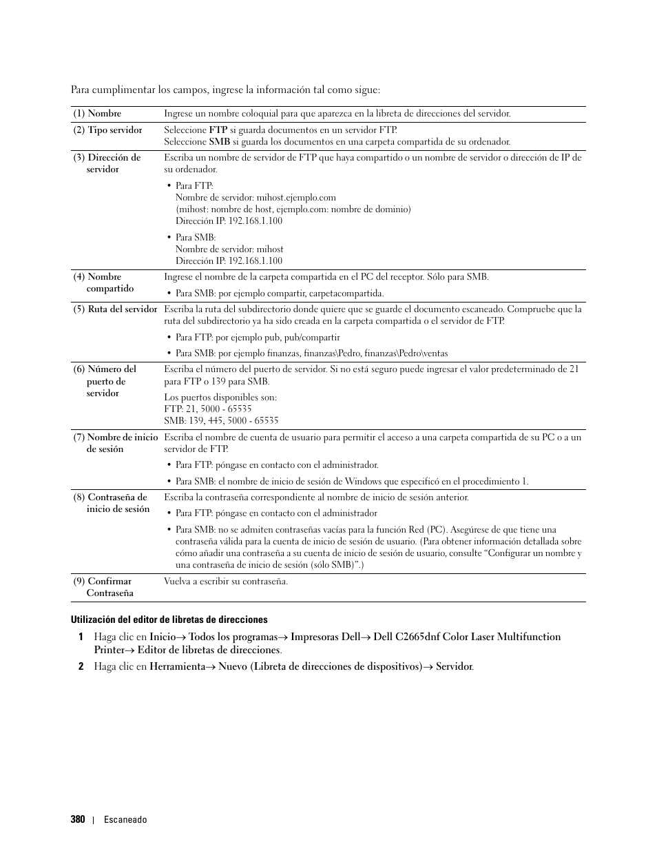 Dell C2665dnf Color Laser Printer User Manual | Page 382 / 614