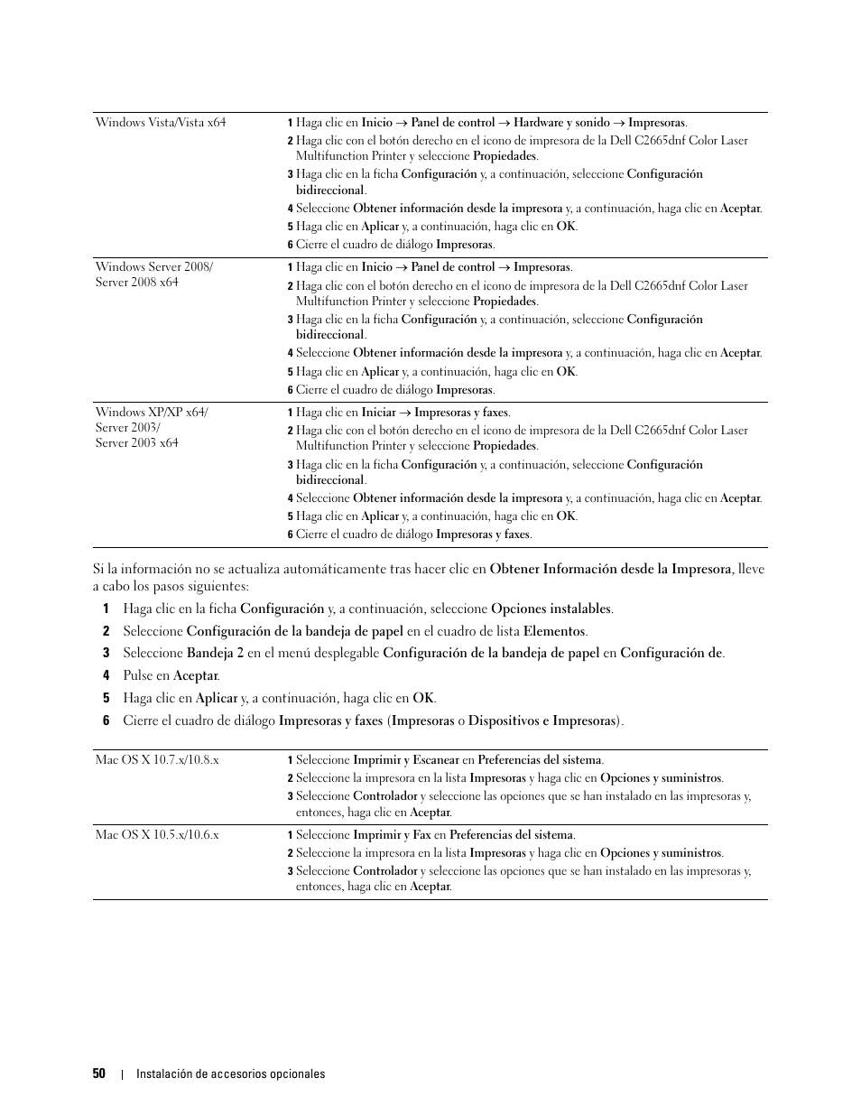 Dell C2665dnf Color Laser Printer User Manual | Page 52 / 614