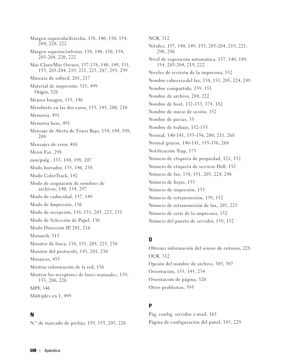 Dell C2665dnf Color Laser Printer User Manual | Page 610 / 614