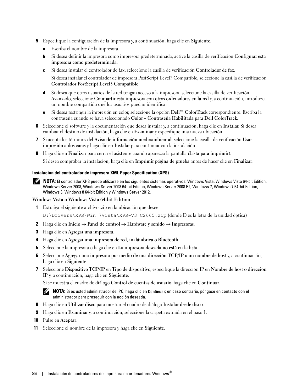 Dell C2665dnf Color Laser Printer User Manual | Page 88 / 614