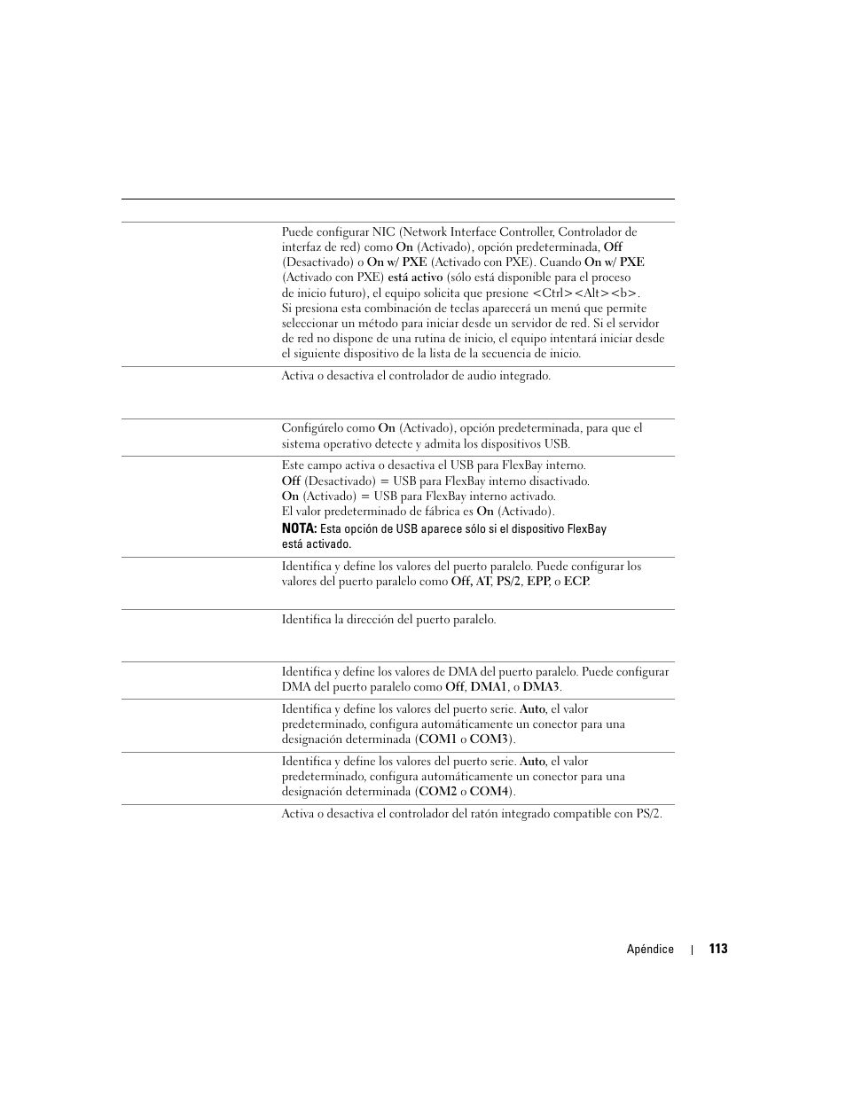 Dell Dimension 5000 User Manual | Page 113 / 144