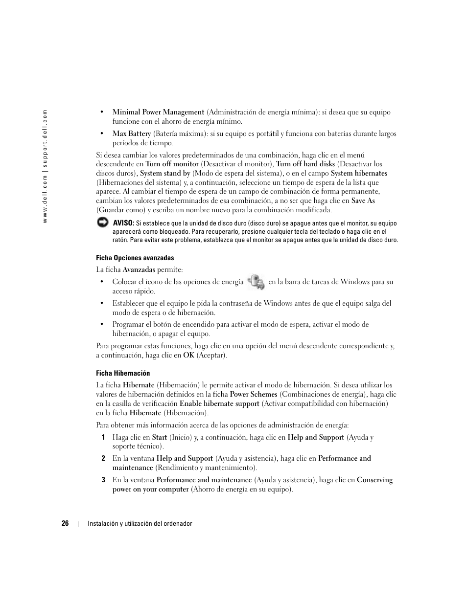 Dell Dimension 5000 User Manual | Page 26 / 144