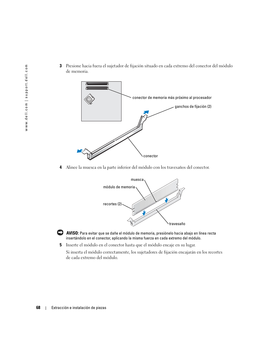 Dell Dimension 5000 User Manual | Page 68 / 144
