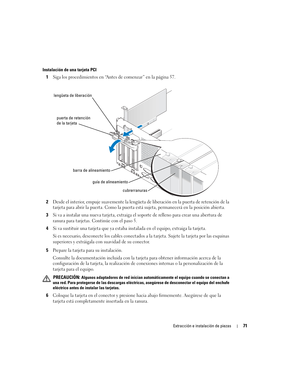 Dell Dimension 5000 User Manual | Page 71 / 144