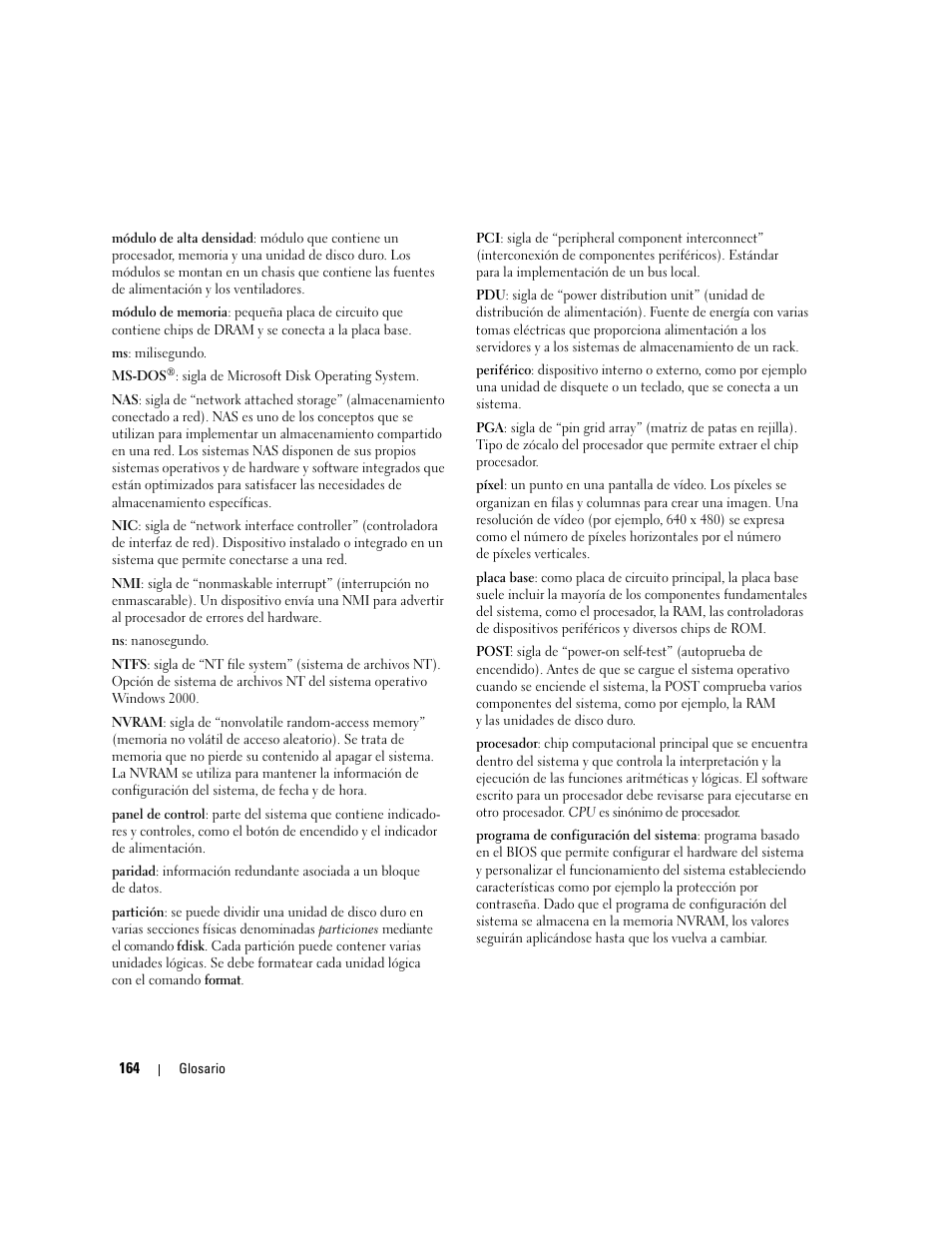 Dell POWEREDGE 840 User Manual | Page 164 / 172