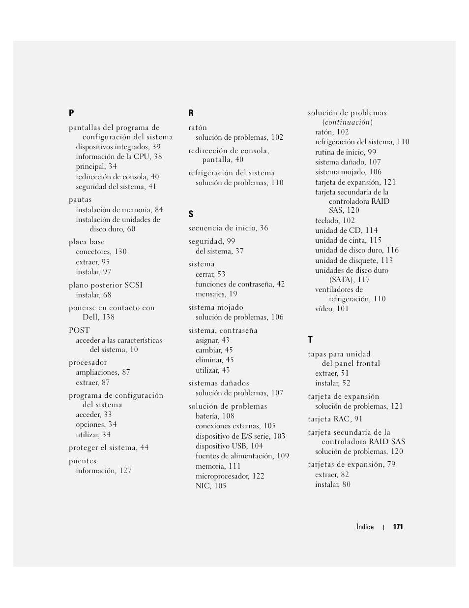 Dell POWEREDGE 840 User Manual | Page 171 / 172