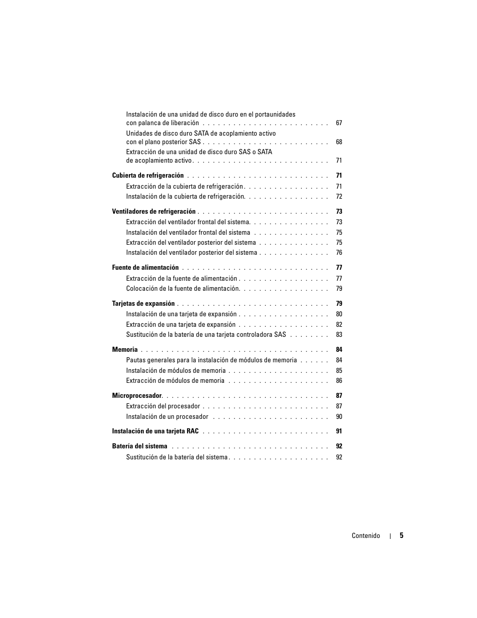Dell POWEREDGE 840 User Manual | Page 5 / 172