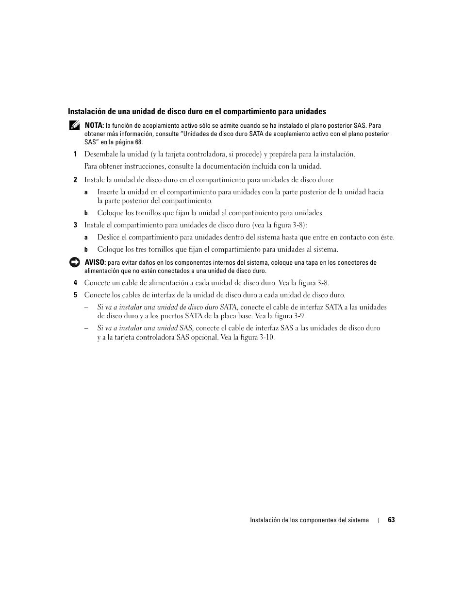Dell POWEREDGE 840 User Manual | Page 63 / 172
