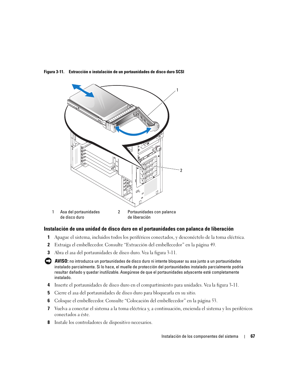 A la figura 3-11 | Dell POWEREDGE 840 User Manual | Page 67 / 172