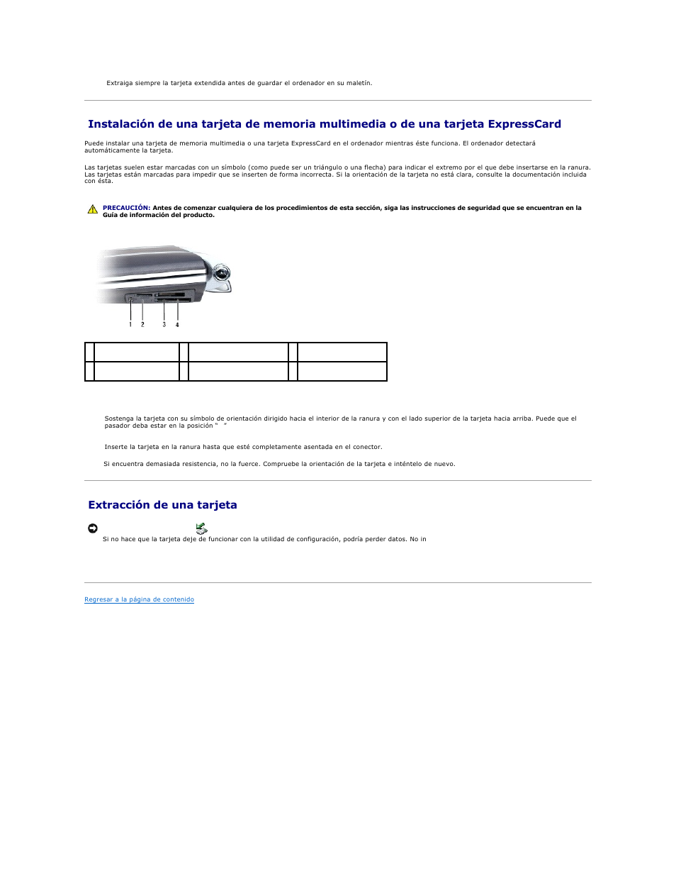 Extracción de una tarjeta | Dell XPS M2010 (MXP061, Mid 2006) User Manual | Page 20 / 119