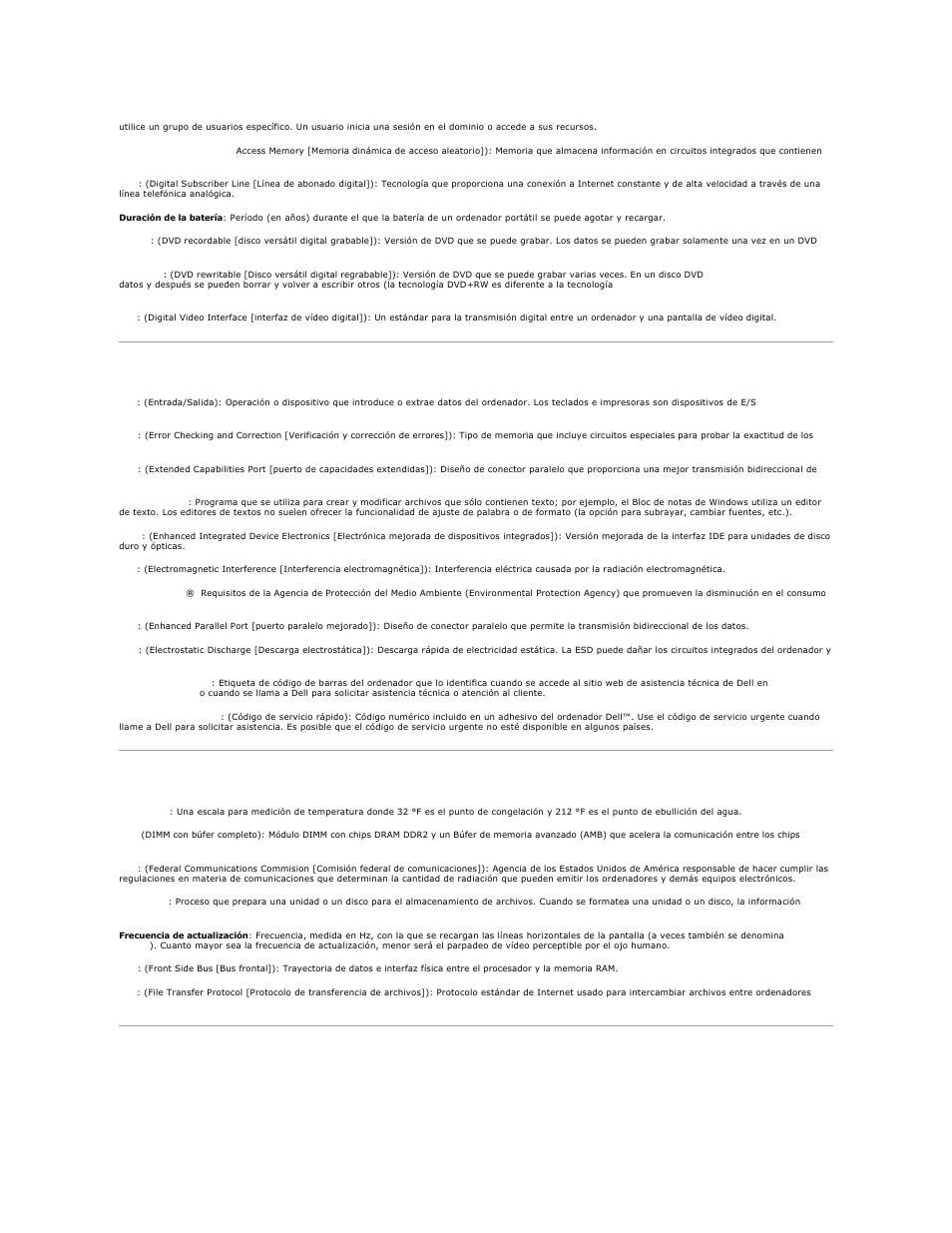 Dell XPS M2010 (MXP061, Mid 2006) User Manual | Page 31 / 119