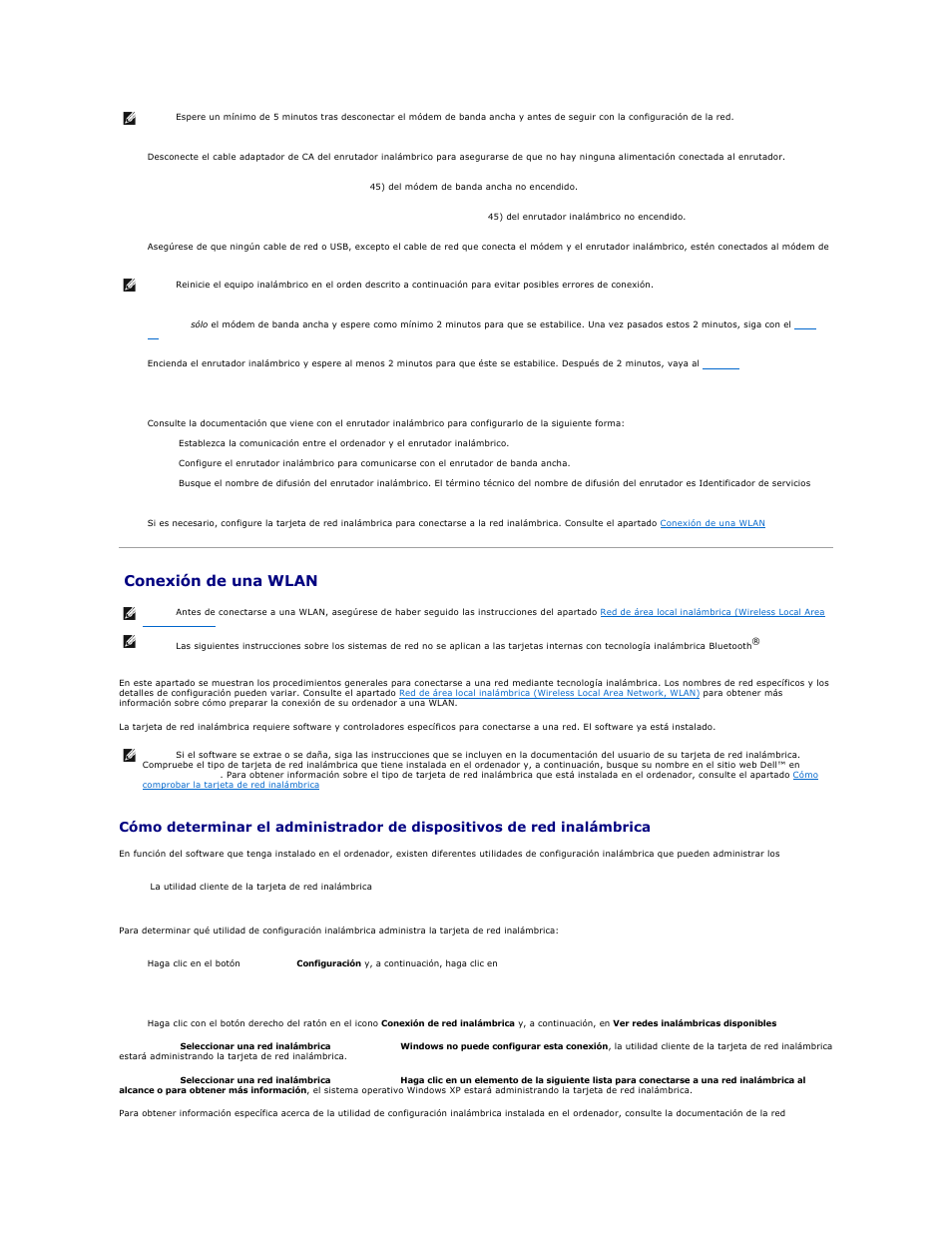 Conexión de una wlan | Dell XPS M2010 (MXP061, Mid 2006) User Manual | Page 67 / 119