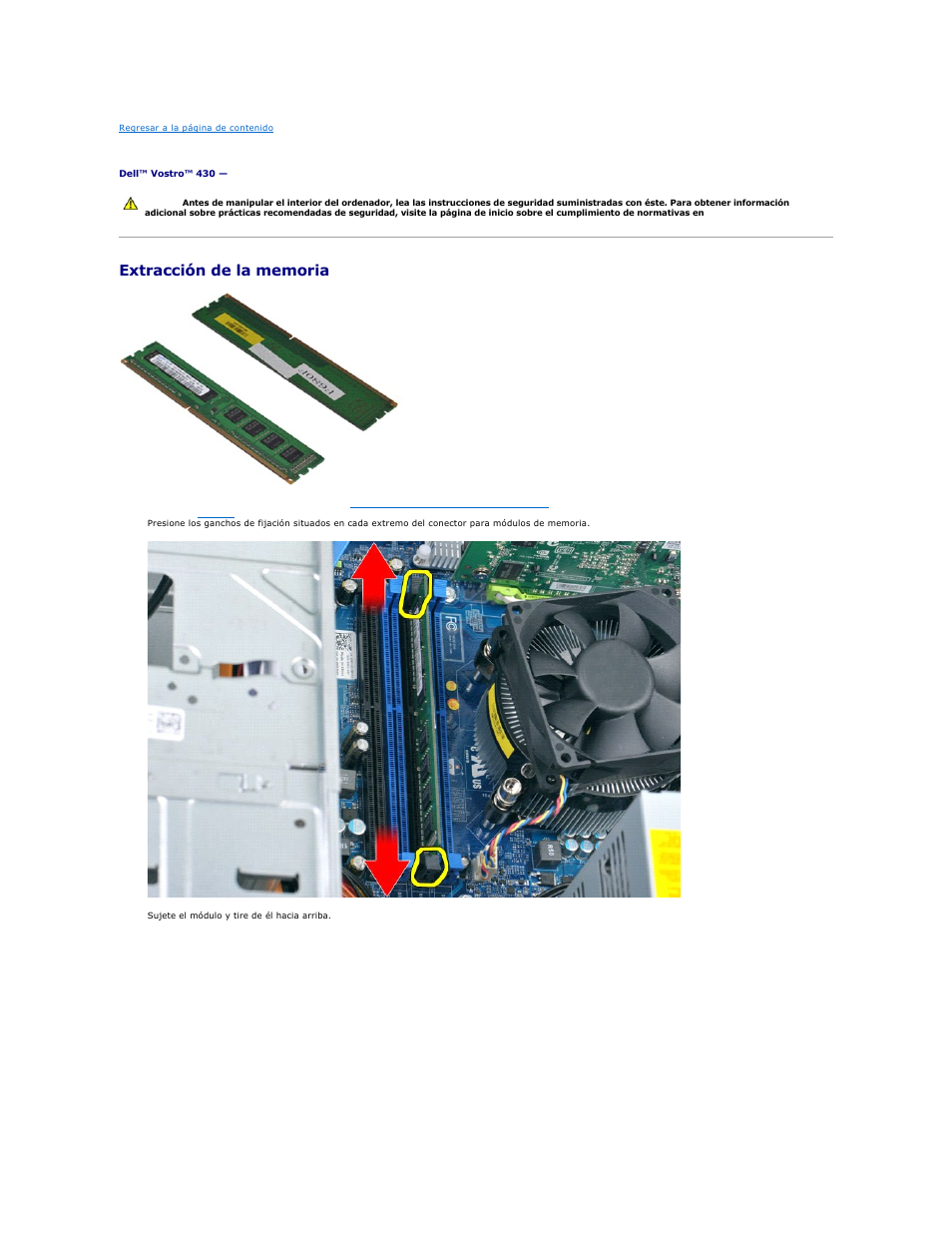 Dell Vostro 430 (Late 2009) User Manual | Page 27 / 47