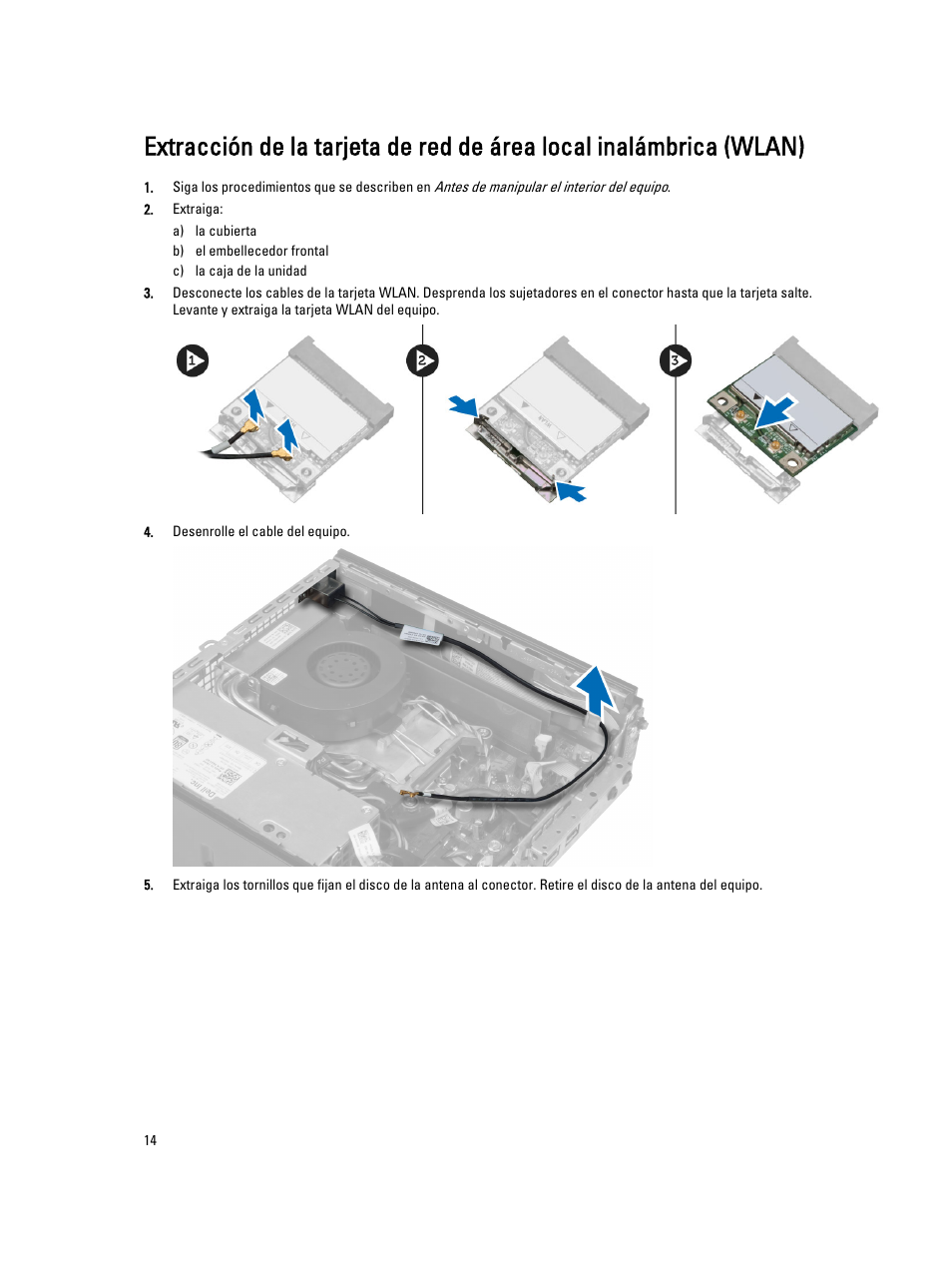 Dell OptiPlex 9010 (Mid 2012) User Manual | Page 14 / 69