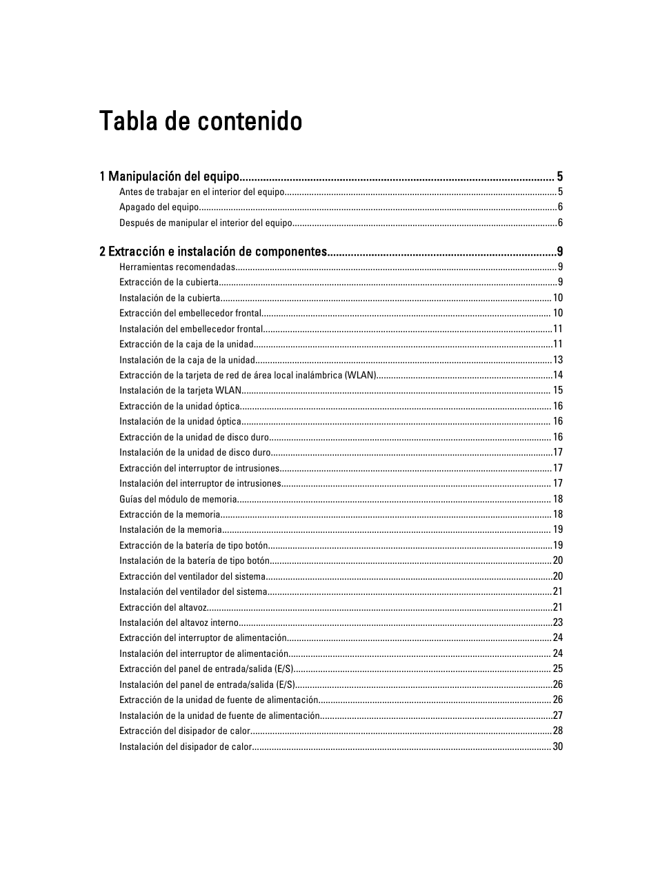 Dell OptiPlex 9010 (Mid 2012) User Manual | Page 3 / 69