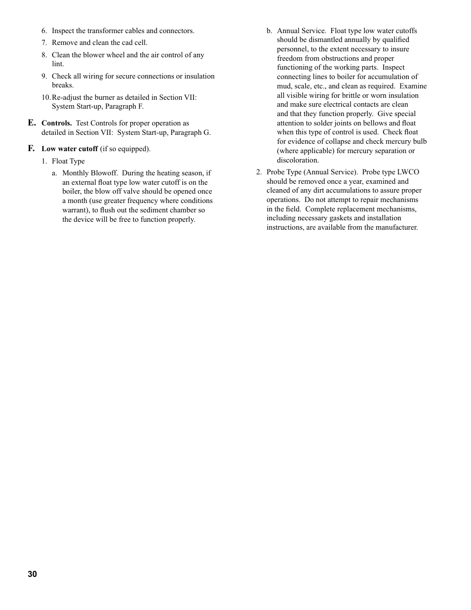 Burnham 81433101R16-1/10 User Manual | Page 30 / 40