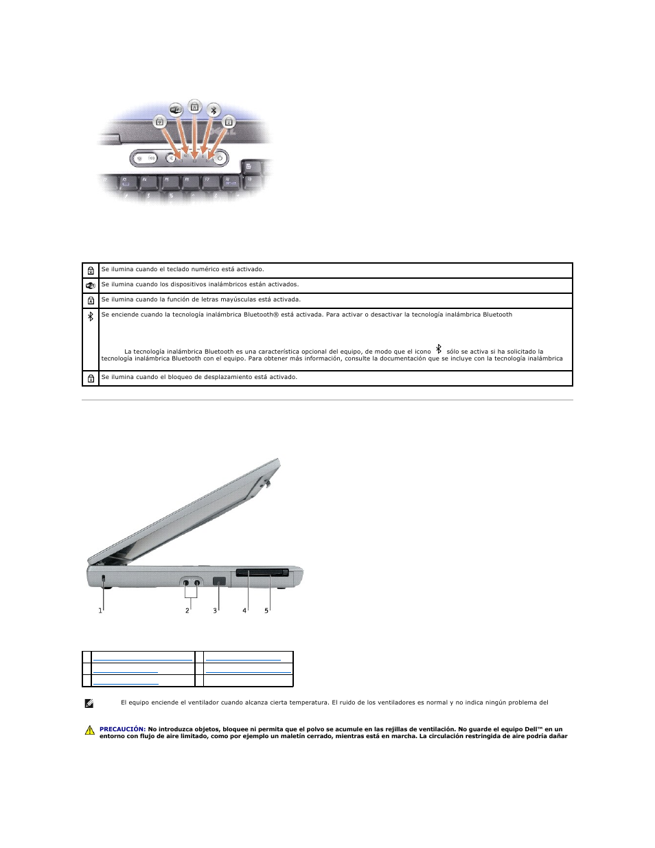 Vista izquierda | Dell Precision M20 User Manual | Page 4 / 123