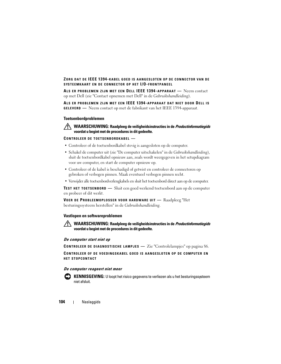 Dell Precision T7400 (Late 2007) User Manual | Page 104 / 380