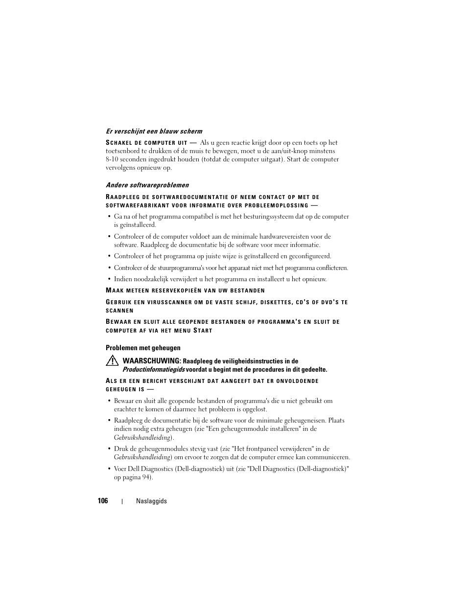 Dell Precision T7400 (Late 2007) User Manual | Page 106 / 380