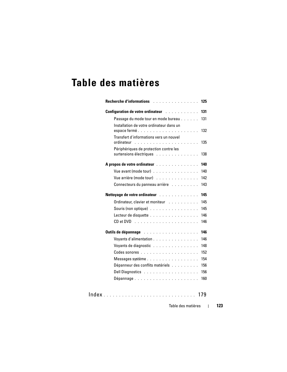 Dell Precision T7400 (Late 2007) User Manual | Page 123 / 380