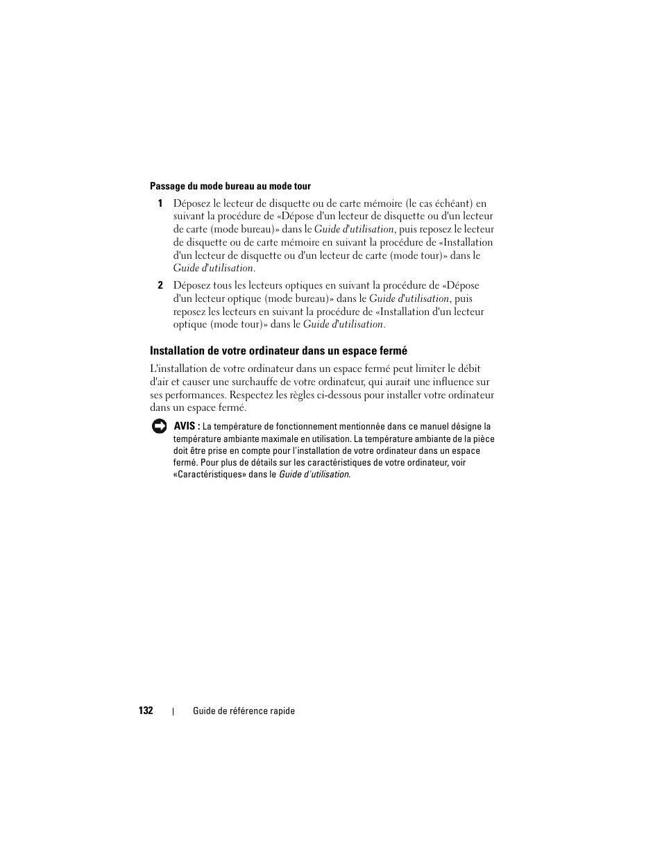 Dell Precision T7400 (Late 2007) User Manual | Page 132 / 380