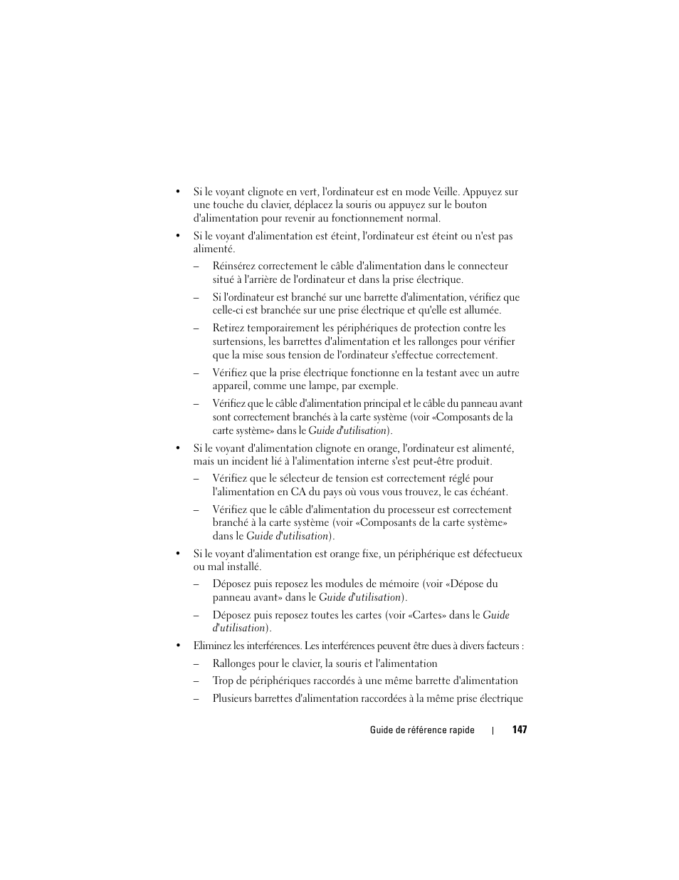 Dell Precision T7400 (Late 2007) User Manual | Page 147 / 380