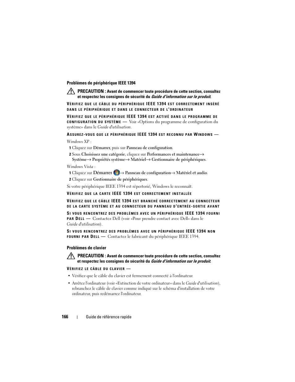 Dell Precision T7400 (Late 2007) User Manual | Page 166 / 380