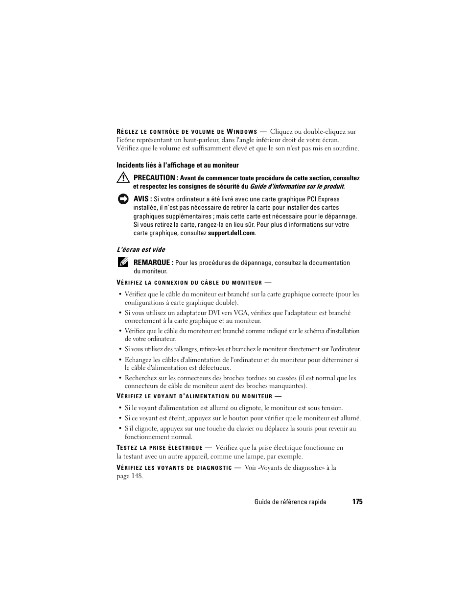 Dell Precision T7400 (Late 2007) User Manual | Page 175 / 380