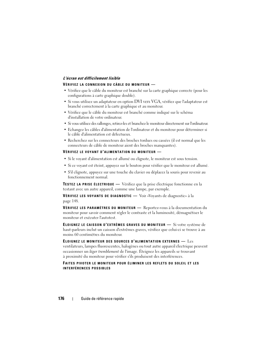 Dell Precision T7400 (Late 2007) User Manual | Page 176 / 380