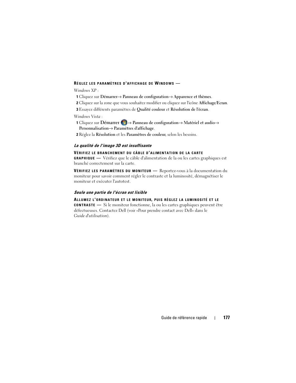 Dell Precision T7400 (Late 2007) User Manual | Page 177 / 380