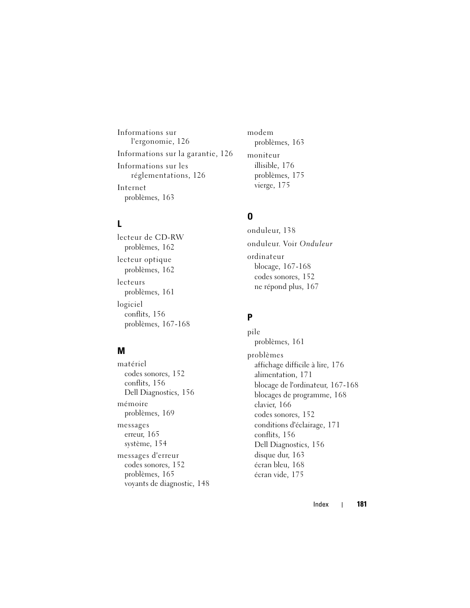 Dell Precision T7400 (Late 2007) User Manual | Page 181 / 380