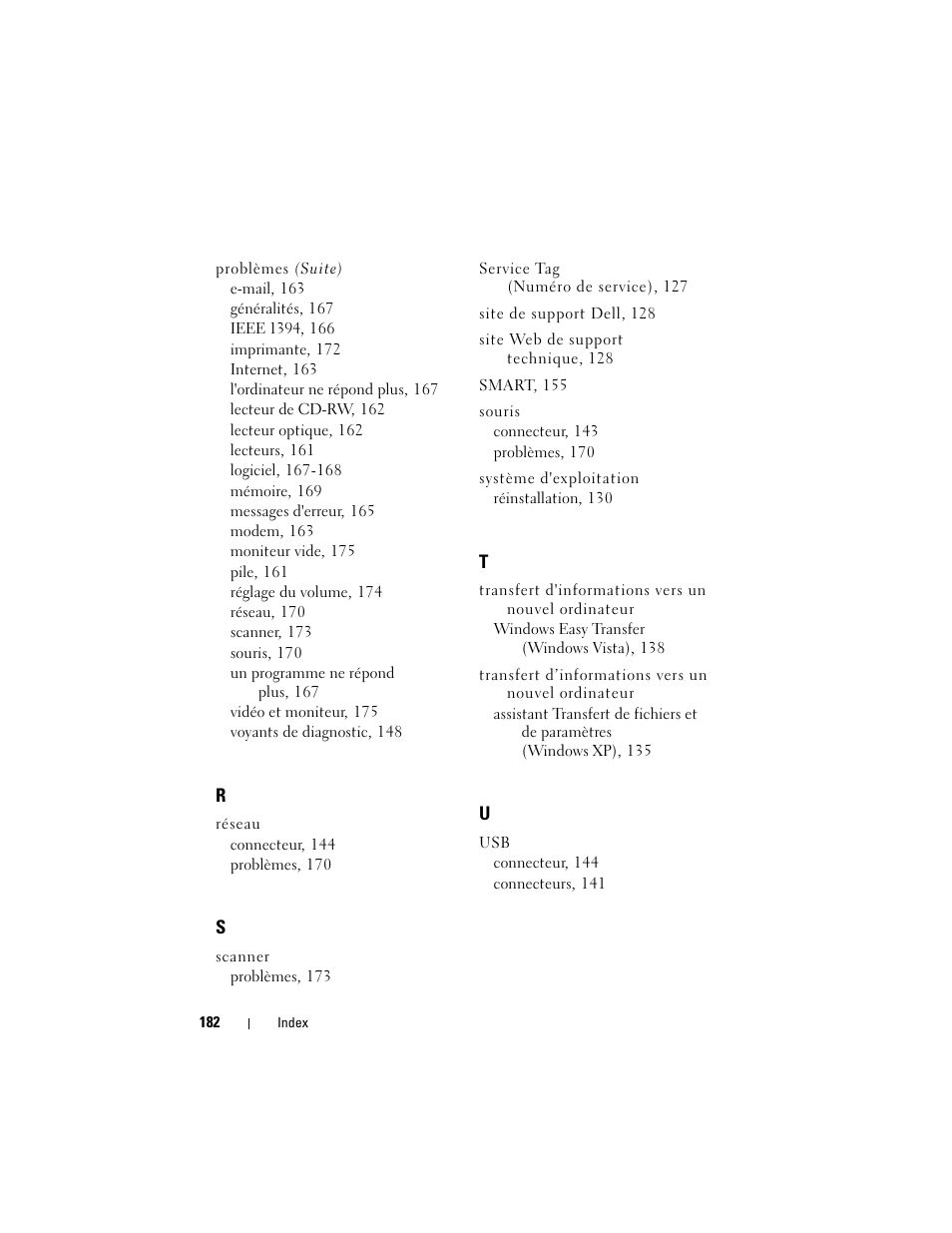 Dell Precision T7400 (Late 2007) User Manual | Page 182 / 380