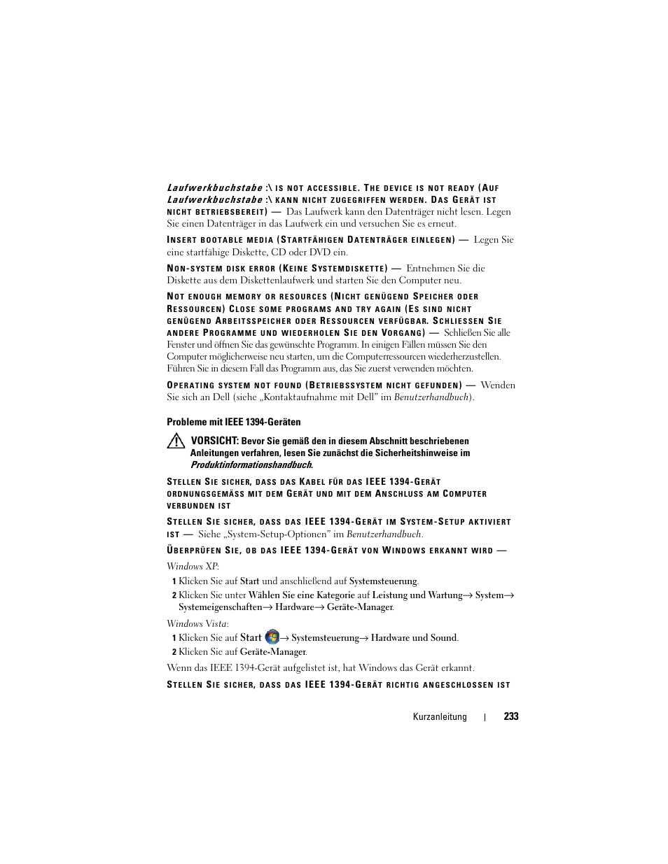 Dell Precision T7400 (Late 2007) User Manual | Page 233 / 380