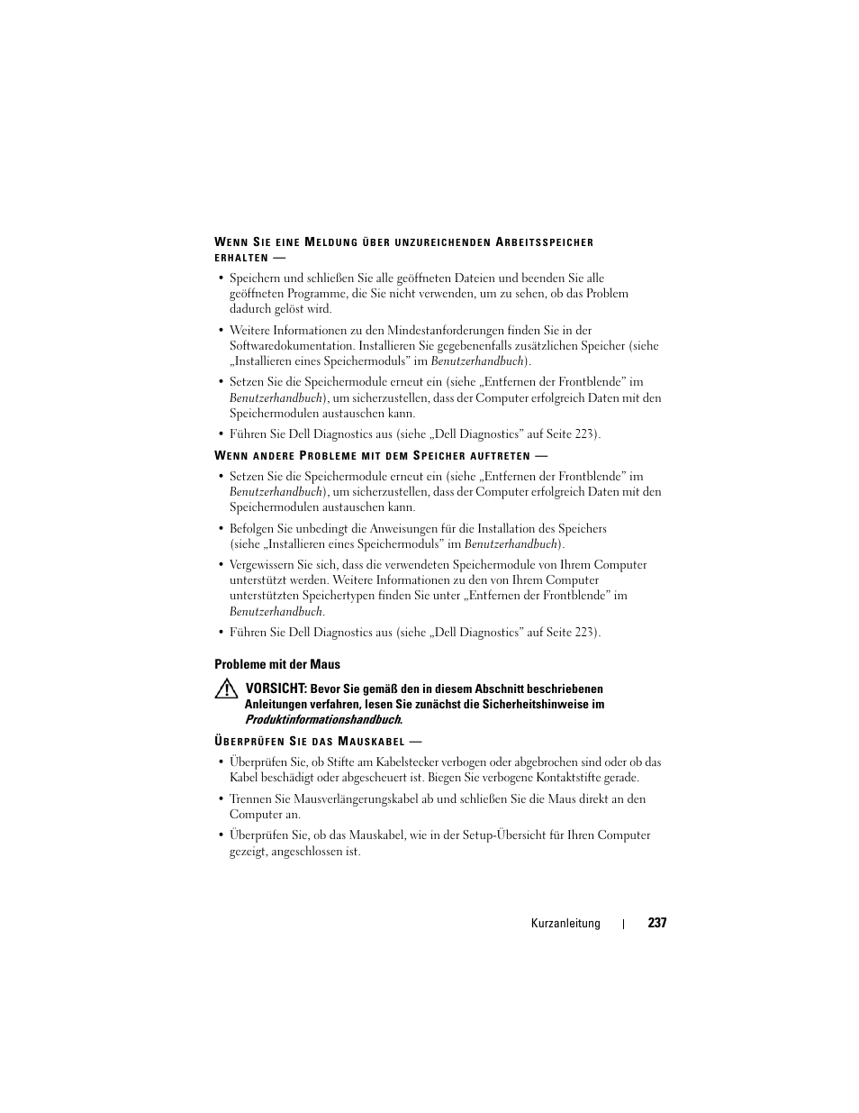 Dell Precision T7400 (Late 2007) User Manual | Page 237 / 380