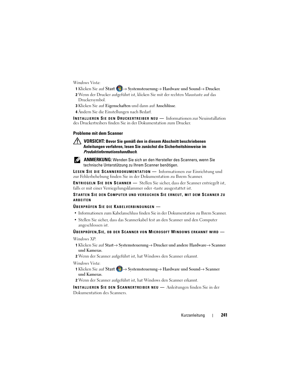 Dell Precision T7400 (Late 2007) User Manual | Page 241 / 380