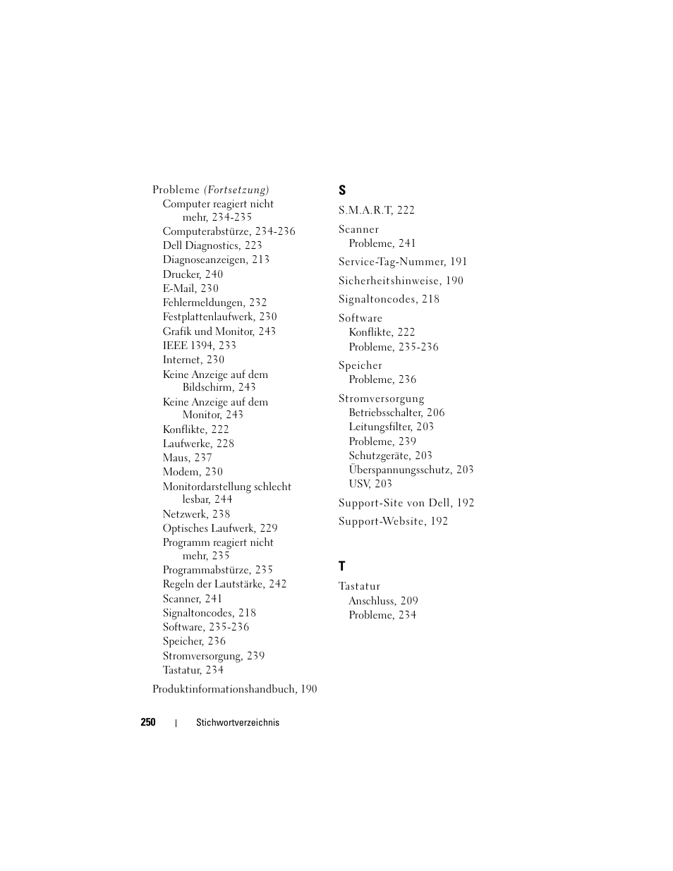 Dell Precision T7400 (Late 2007) User Manual | Page 250 / 380