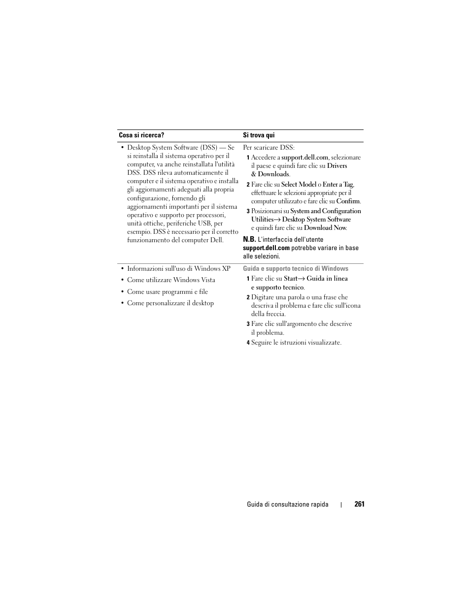 Dell Precision T7400 (Late 2007) User Manual | Page 261 / 380